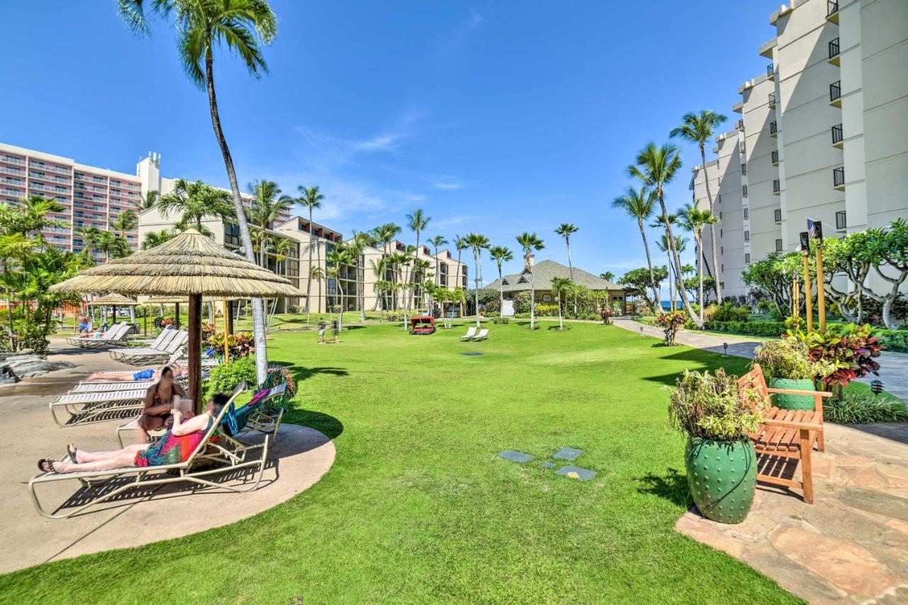 Cute Beachfront Condo With Lanai And Resort Pools Kahana Екстер'єр фото